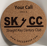 Personalized SKCC Coasters